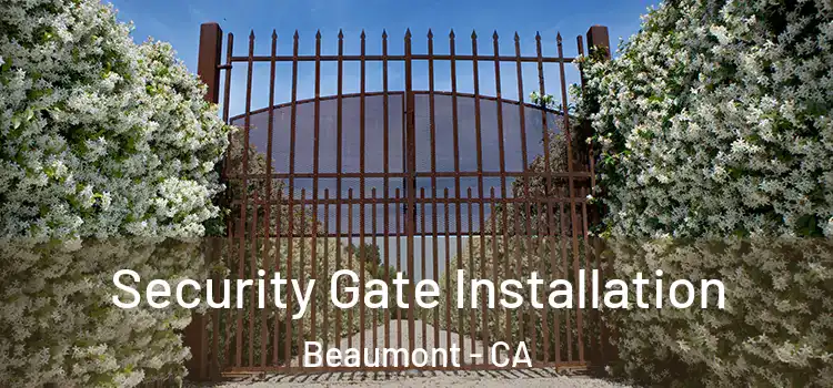 Security Gate Installation Beaumont - CA