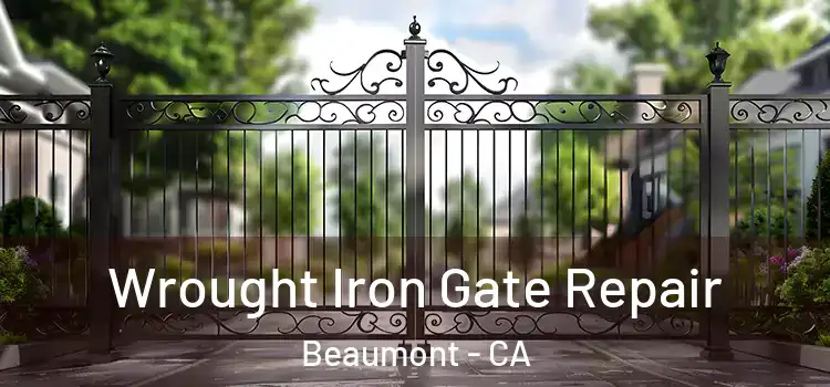  Wrought Iron Gate Repair Beaumont - CA